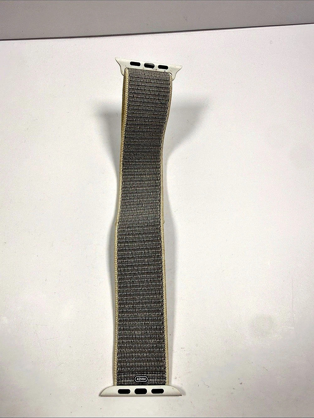Apple Watch Woven Nylon Band Gray Watch Band